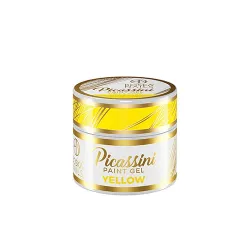 Żel do zdobień  Picassini Paint Gel Yellow Boska Nails 5 ml