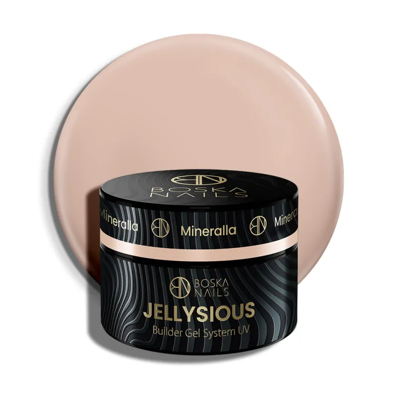 Żel budujący UV do paznokci Jellysious Mineralla Boska Nails  50 ml