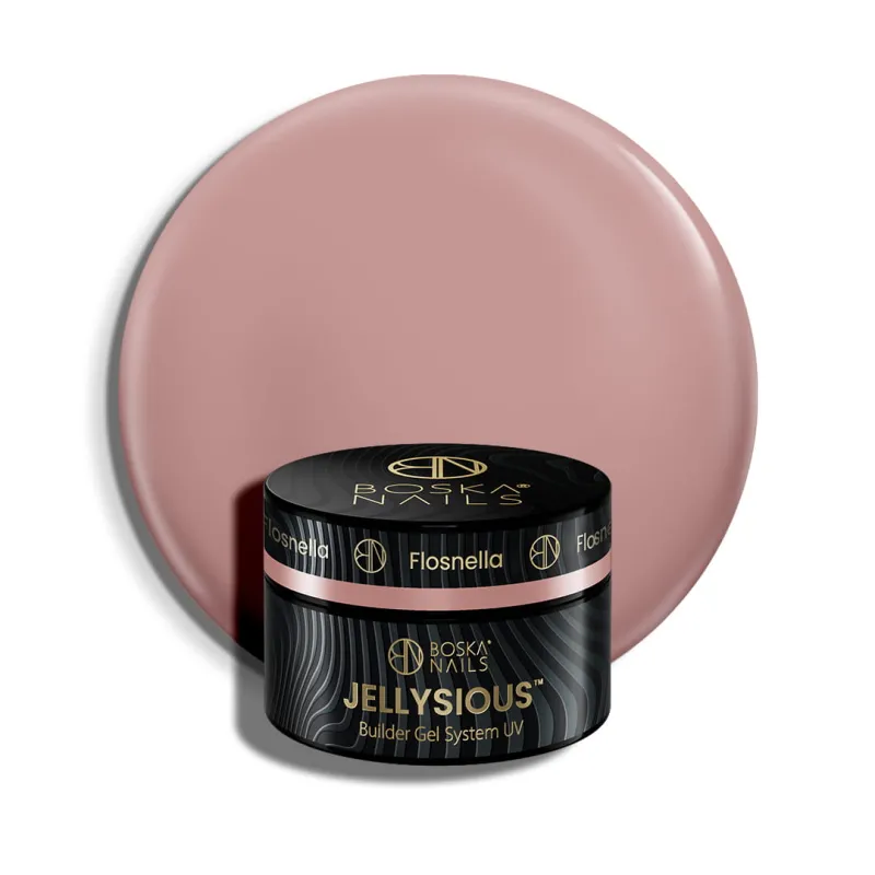 Żel budujący UV do paznokci Jellysious Flosnella Boska Nails 15 ml