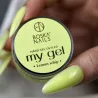 Żółty żel budujący UV  My Gel LEMON WHIP Boska Nails 15 ml
