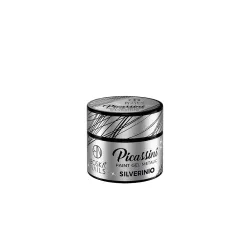 Srebrny żel do zdobień Picassini Metalic Paint Gel SILVERINIO Boska Nails 5 ml