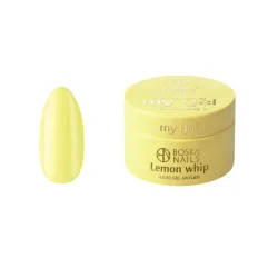 Żółty żel budujący UV  My Gel LEMON WHIP Boska Nails 15 ml