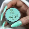 Zielony żel budujący UV  My Gel AQUA FRIZZ Boska Nails 15 ml
