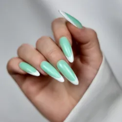 Zielony żel budujący UV  My Gel AQUA FRIZZ Boska Nails 15 ml
