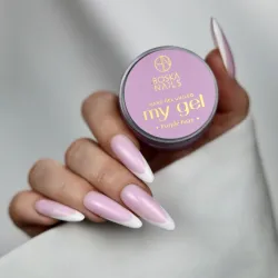 Fioletowy budujący żel UV My Gel PURPLE HAZE Boska Nails 15 ml