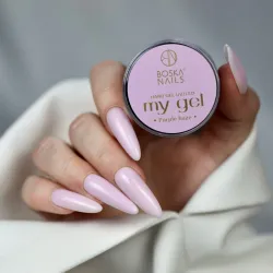 Fioletowy budujący żel UV My Gel PURPLE HAZE Boska Nails 15 ml