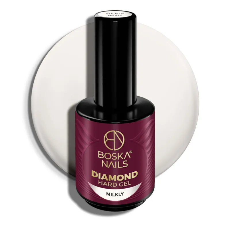 Żel budujący Hard Diamond Gel Milkly Boska Nails 15 ml