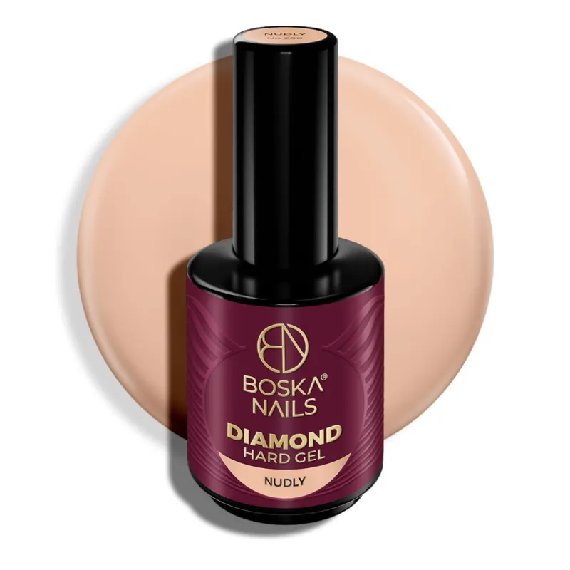 Żel budujący Hard Diamond Gel Nudly Boska Nails 15 ml