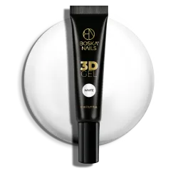 GEL 3D żel do zdobień White Boska Nails 8 ml