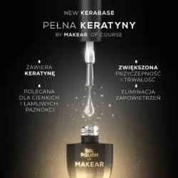 MAKEAR Kera Base - wzmacniająca baza keratynowa HEMAFREE 15 ml