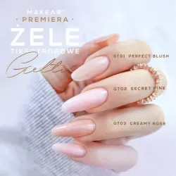 MAKEAR Geltix Secret Pink GT02 - żel tiksotropowy 50ml