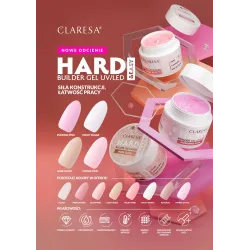 Claresa Żel Budujący Hard&Easy Nude Glow 45g