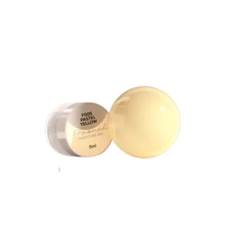 MAKEAR French Manicure Gel Pastel Yellow FG06 - żel do zdobień 5 ml