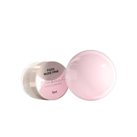 MAKEAR French Manicure Gel Nude Pink FG03- żel do zdobień 5 ml