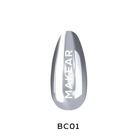MAKEAR Pyłek w Płynie Chrome Silver BC01 5 ml