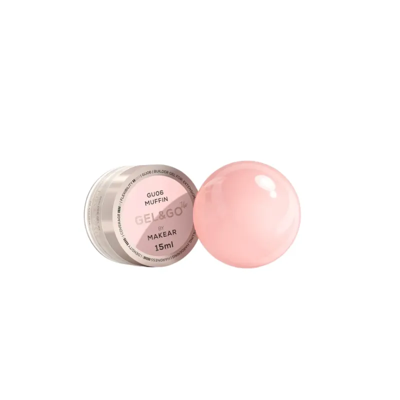 MAKEAR Gel&Go Up Muffin GU06 - żel budujący 15 ml