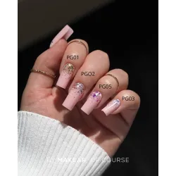 MAKEAR Princess Gel Gold PG01 - Żel do zdobień 5ml