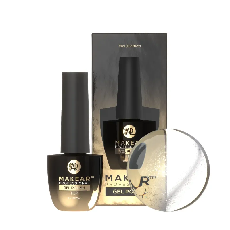 MAKEAR Top No Wipe Cat Eye Silver 8ml