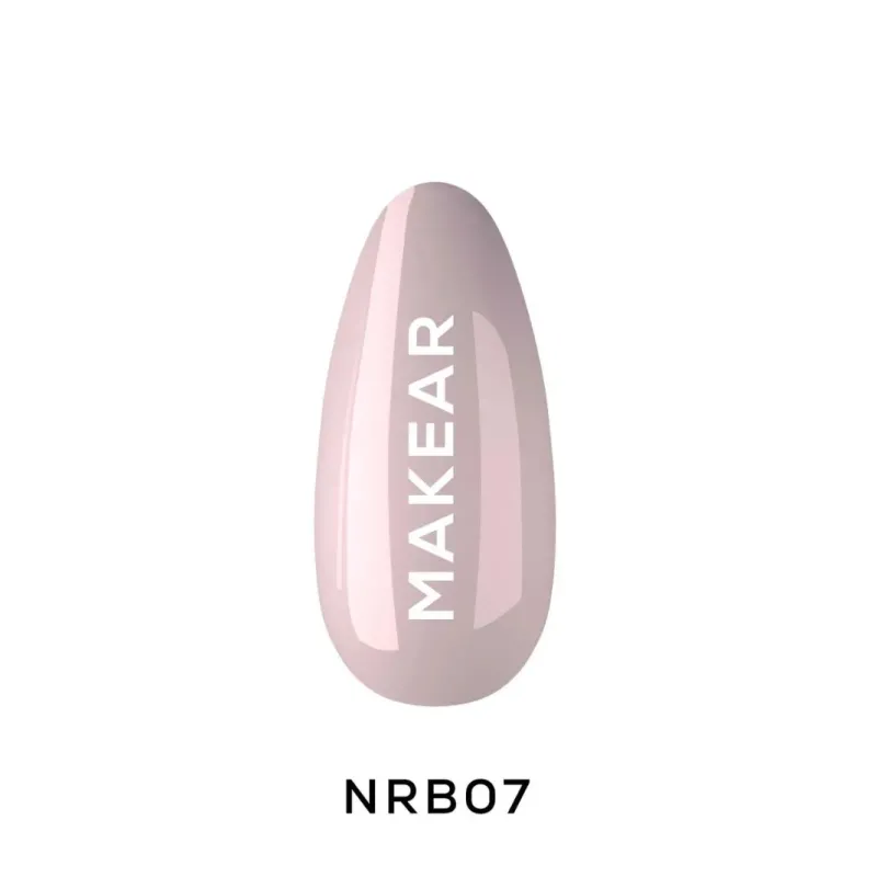 MAKEAR NRB07 Warm Beige - Nude Rubber Base  8 ml