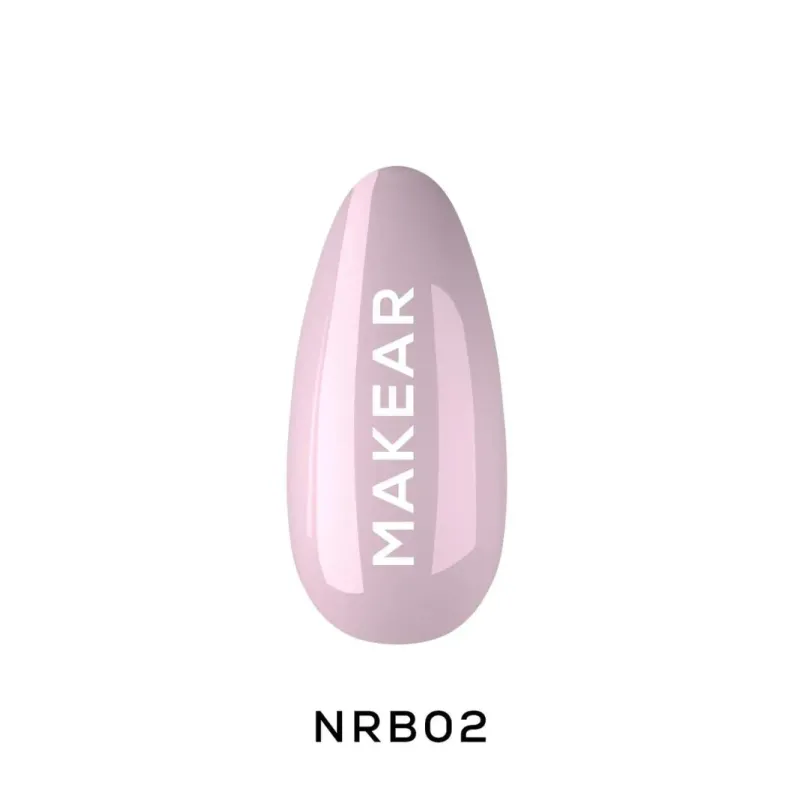 MAKEAR NRB02 French Pink - Nude Rubber Base 8 ml