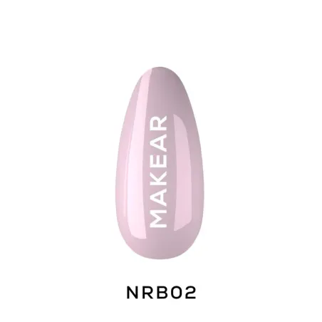 MAKEAR NRB02 French Pink - Nude Rubber Base 8 ml