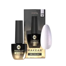 MAKEAR SRB05 Sparkling Rubber Base Makear 8 ml - baza kauczukowa