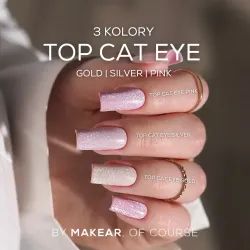 MAKEAR Top No Wipe Cat Eye Pink 8ml