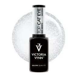 Victoria Vynn Top Hybrydowy Cat Eye Silver 8 ml