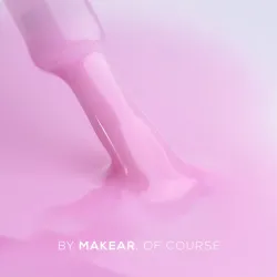 MAKEAR Top No Wipe Milky Pink 8 ml - Mleczno-różowy top hybrydowy