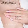 MAKEAR Top No Wipe Milky Pink 8 ml - Mleczno-różowy top hybrydowy