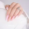 MAKEAR Top No Wipe Milky Pink 8 ml - Mleczno-różowy top hybrydowy