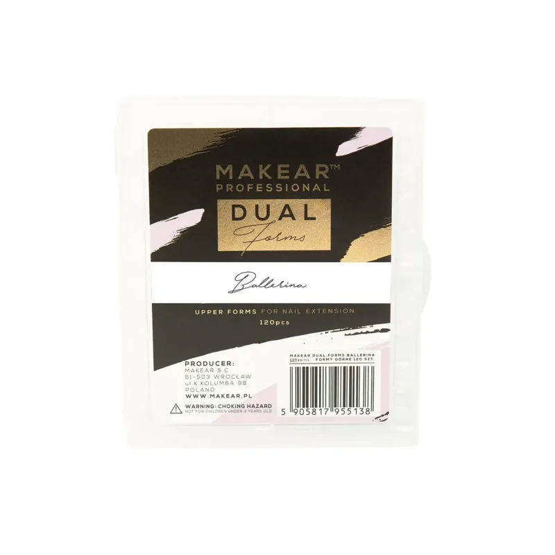 MAKEAR Dual Forms Ballerina - formy górne 120 szt.