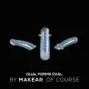 MAKEAR Dual Forms Oval - formy górne 120 szt.