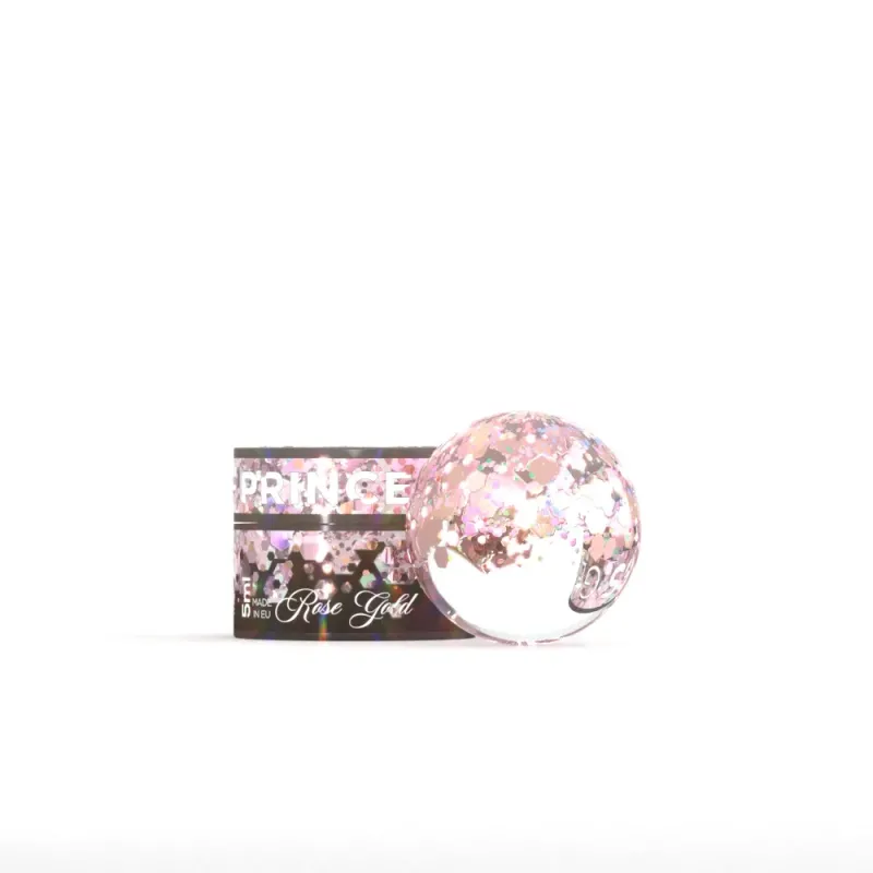 MAKEAR PG02 Princess Gel - Rose Gold - żel do zdobień Nail Art  5ml