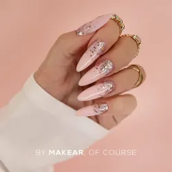 MAKEAR PG02 Princess Gel - Rose Gold - żel do zdobień Nail Art  5ml