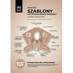 Palu Szablony Do Przedłużania By Kalina Kalinowska 100 sztuk