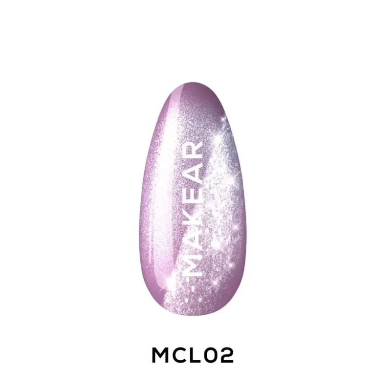 MAKEAR MCL02 MOONLIGHT CAT EYE Lakier Hybrydowy 8 ml
