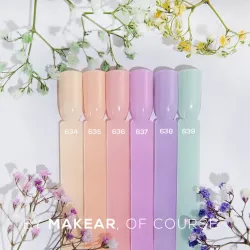 MAKEAR 634 REGULAR Lakier hybrydowy  8 ml