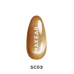 MAKEAR SC03 SILKY CAT EYE Lakier hybrydowy 8 ml