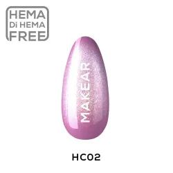 MAKEAR HC02 HOLO CAT EYE Lakier Hybrydowy 8 ml