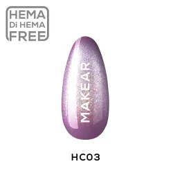 MAKEAR HC03 HOLO CAT EYE Lakier Hybrydowy 8 ml