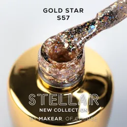 MAKEAR S57 Gold Star Lakier hybrydowy  8 ml