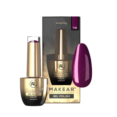 MAKEAR 741 PRINCESS Lakier hybrydowy 8 ml