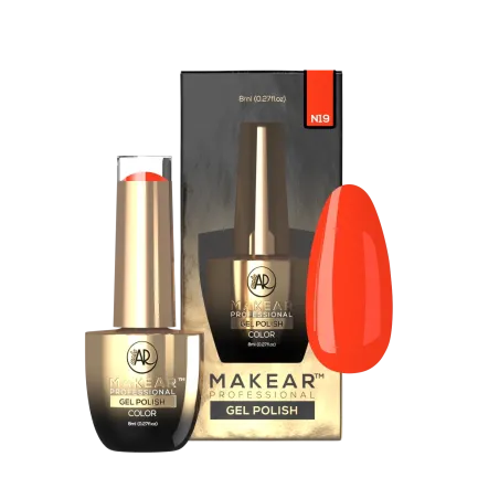 MAKEAR N19 NEON Lakier hybrydowy 8 ml
