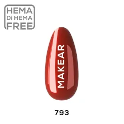 MAKEAR 793 TI AMO Lakier hybrydowy  8 ml
