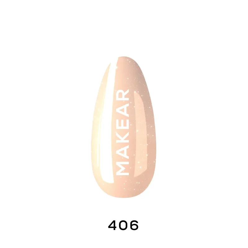 MAKEAR PASTEL PRINCESS 406 Lakier hybrydowy  8 ml