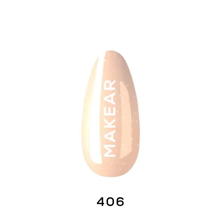 MAKEAR PASTEL PRINCESS 406 Lakier hybrydowy  8 ml