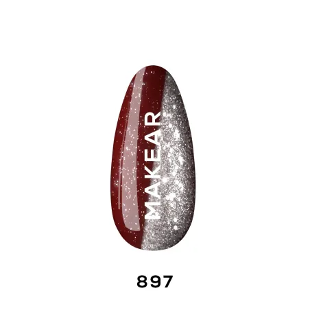 MAKEAR 897 Moonlight Lakier hybrydowy 8 ml
