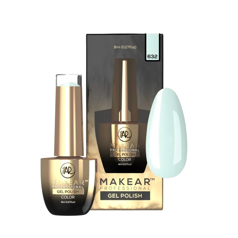 MAKEAR 632 FLOWERS Lakier hybrydowy Windflower  8 ml