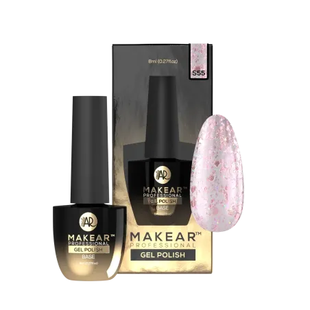 MAKEAR S55  STELLAR Lakier hybrydowy 8 ml